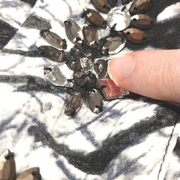 Cabernet Patio Casuals Women's Size Large Rayon Zebra Print Maxi Dress - Picture 11 of 11